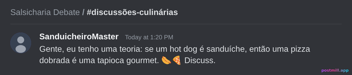 debate eterno: hot dog é sanduíche