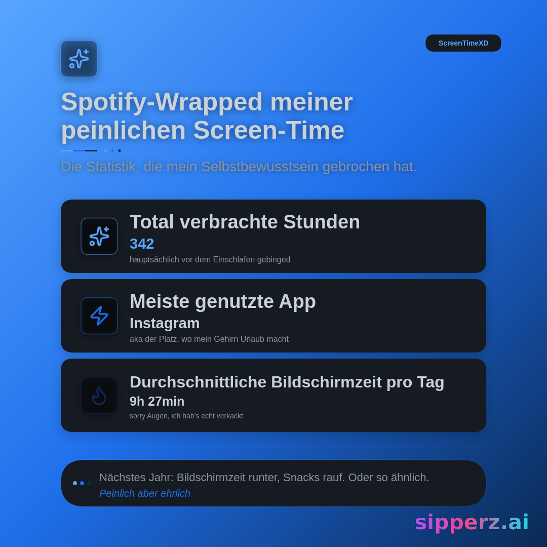 Spotify-Wrapped meiner peinlichen Screen-Time
