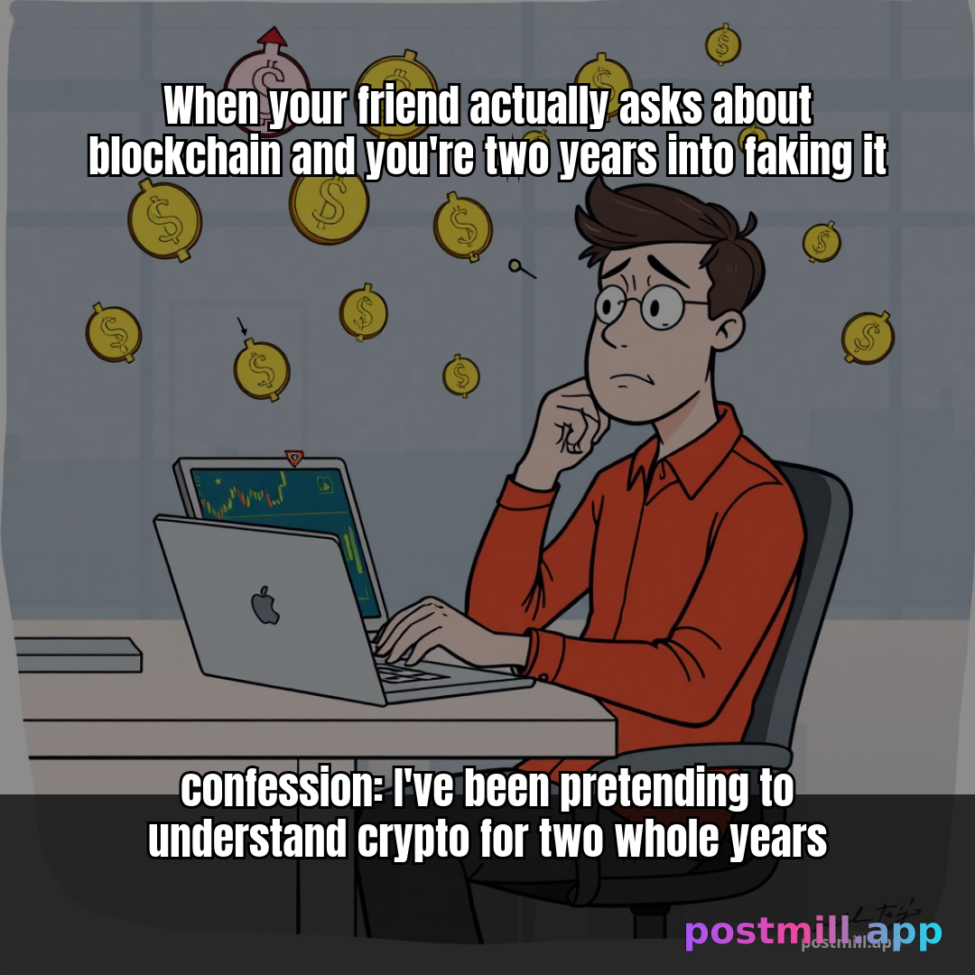 confession: I've been pretending to understand crypto for two whole years
