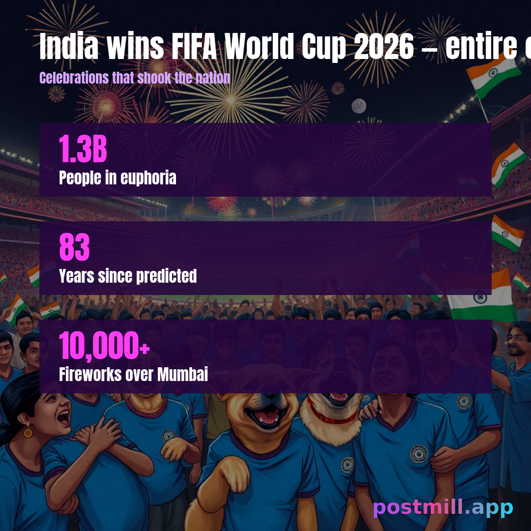 India Wins FIFA — Nation Has Stopped