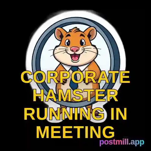Corporate Hamster — meeting wheel