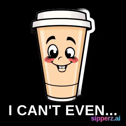 a sassy takeaway coffee cup that has seen way too much