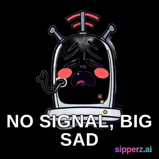 a wifi router crying because the connection dropped